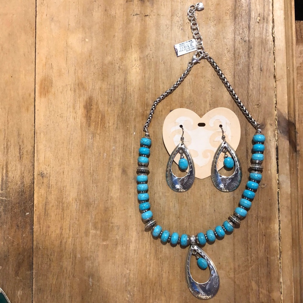 Brand new Brighton necklace & earrings set.